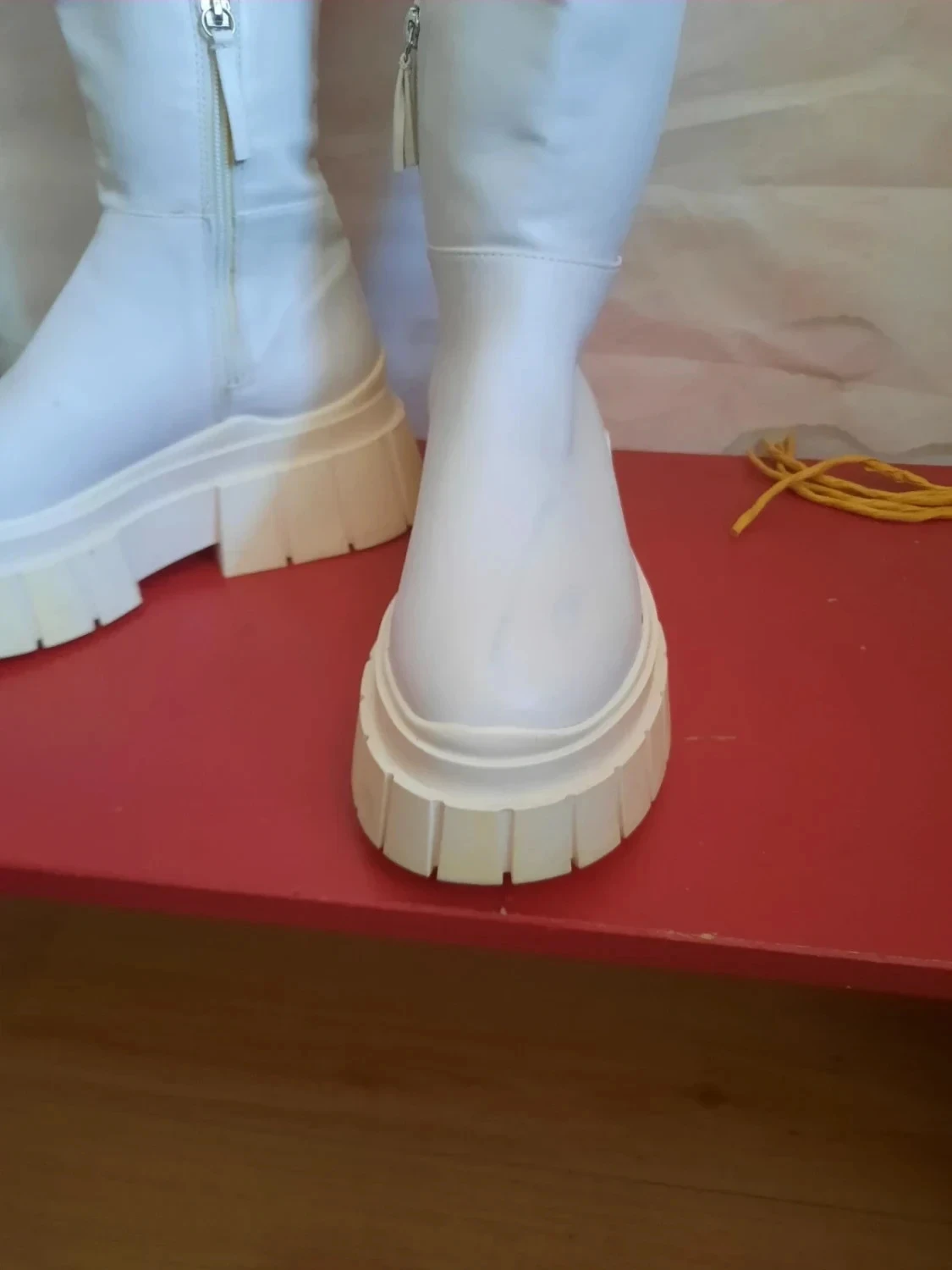🥀Botas sintéticas femininas 39. Bershka. – photo 12